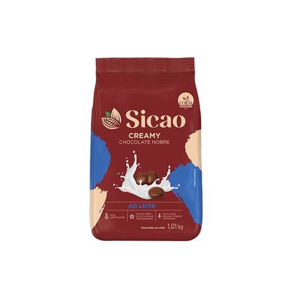 Chocolate Em Gotas Moeda Ao Leite Creamy Sicao Pacote 1,01Kg