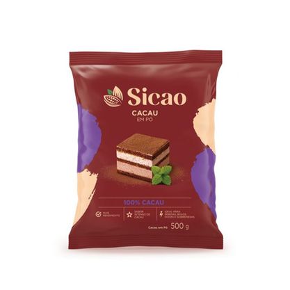 Cacau Em Pó Sicao Pacote 500G