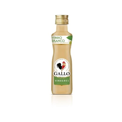 Vinagre De Vinho Branco Gallo Vidro Cx6x250ml