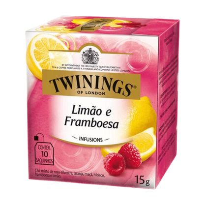 Chá Limão/Framboesa Twinings Caixinha 10Sc X 1,5G