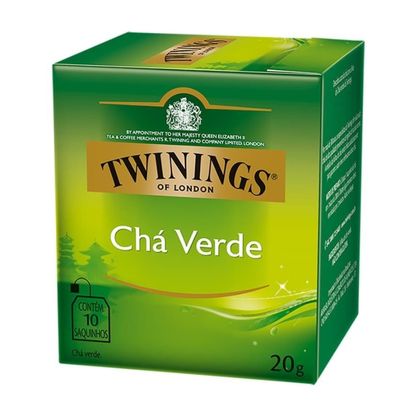 Chá Verde Twinings Caixinha 10Sc X 2G