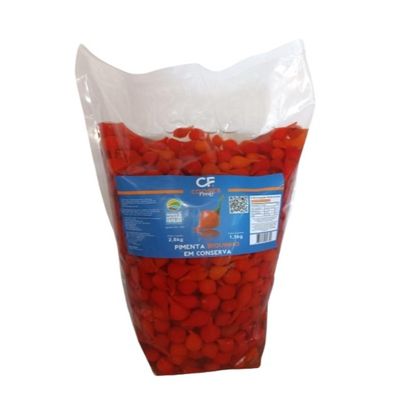 Pimenta Biquinho Cooperfoods Pote 1,5Kg