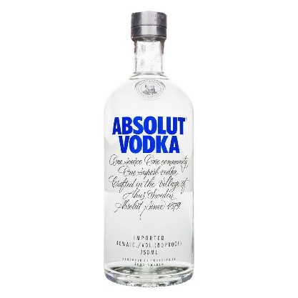 Vodka Destilada Absolut Garrafa 750Ml