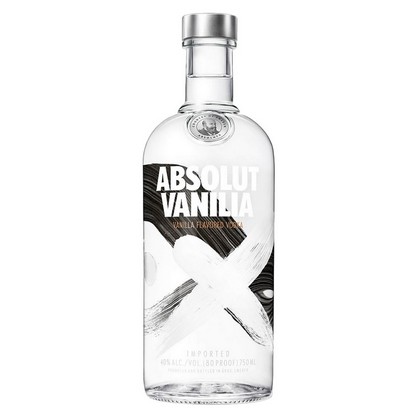 Vodka Destilada Saborizada Absolut Vanilia Garrafa 750Ml