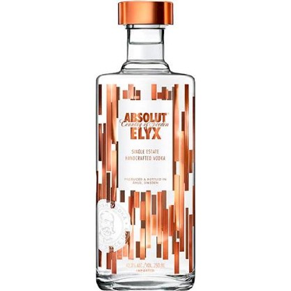 Vodka Destilada Absolut Elyx Garrafa 750Ml