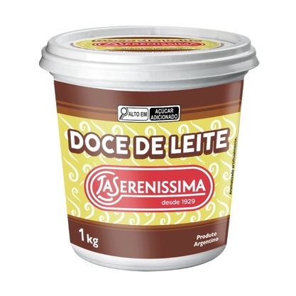 Doce De Leite Argentino La Serenissima Pote 1Kg