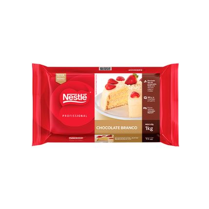 Chocolate Branco Nestlé Barra 1Kg