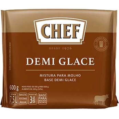 Base Demi Glace Chef Nestlé Pacote 600G