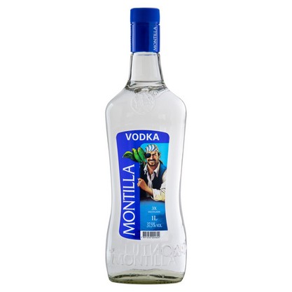 Vodka 3X Destilada Montilla Garrafa 1L