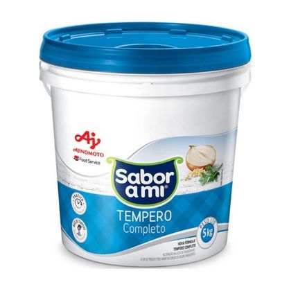 Tempero Completo Sem Pimenta Sabor A Mi Ajinomoto Balde 5Kg