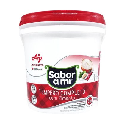 Tempero Completo Com Pimenta Sabor A Mi Ajinomoto Balde 5Kg