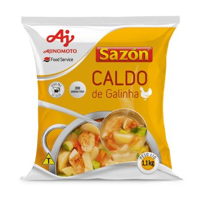 Caldo De Galinha Sazon Pacote 1,1Kg