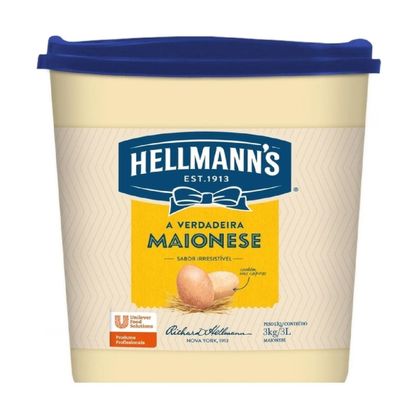 Maionese Hellmann's Balde 3Kg