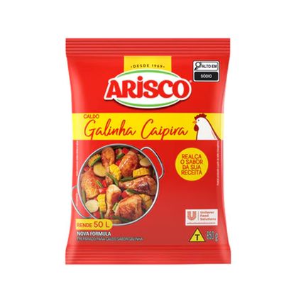 Caldo De Galinha Arisco Pacote 850G