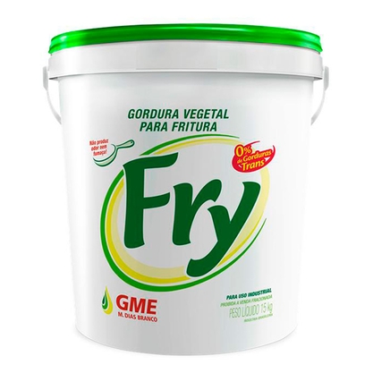 Gordura Vegetal Gme Fry Balde 15Kg