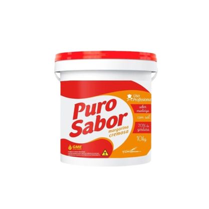 Margarina Puro Sabor Balde 10Kg