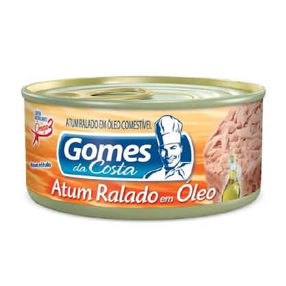 Atum Ralado Em Óleo Comestível Gomes Da Costa Lata 170G