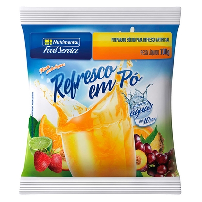 Refresco De Abacaxi Nutrimental Pacote 100G