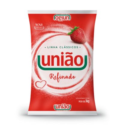 Açúcar Refinado União Pacote 1Kg