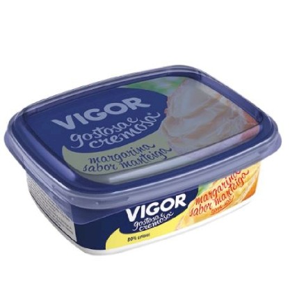 Margarina Sabor Manteiga Com Sal Vigor Caixa 24X250g