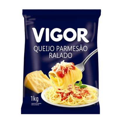 Queijo Parmesão Ralado Vigor Pacote 1Kg