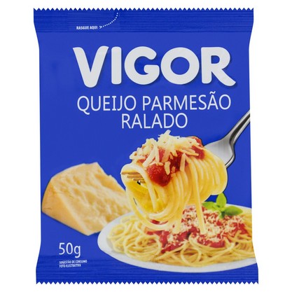 Queijo Parmesão Ralado Vigor Caixa 20X50g