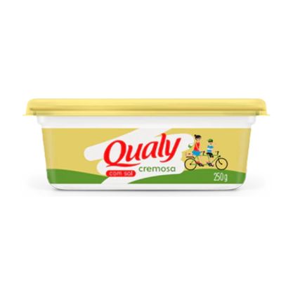 Margarina Cremosa Com Sal Qualy Qmix Pote 250G