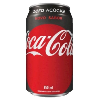 Refrigerante Coca-Cola Zero Lata 350Ml