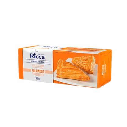 Margarina Ricca Folhados Cx6x2kg