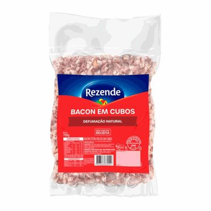 Bacon Em Cubos Rezende Pacote 700G