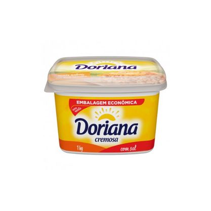 Margarina Com Sal Doriana Pote Caixa 12X1kg