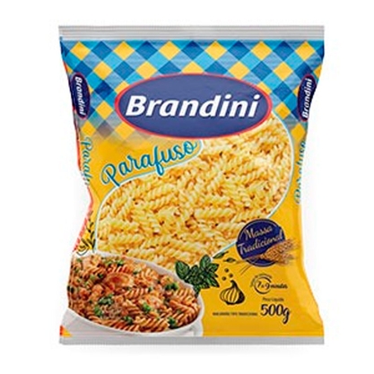 Macarão Parafuso Brandini Pacote 500G