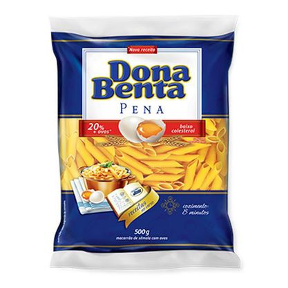 Macarão Com Ovos Penna Dona Benta Pacote 500G