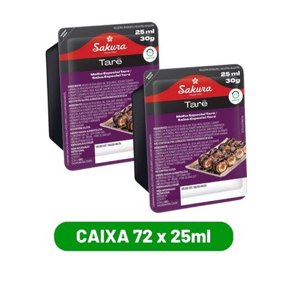 Molho Tarê Individual Sakura Caixa 72X25ml