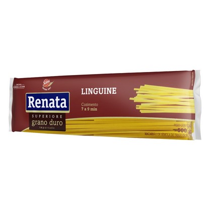 Macarrão De Sêmola Grano Duro Linguine Superiore Renata Pacote 500G