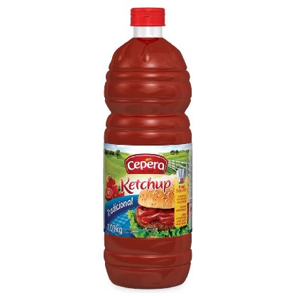 Ketchup Tradicional Cepêra Garrafa 1,01Kg