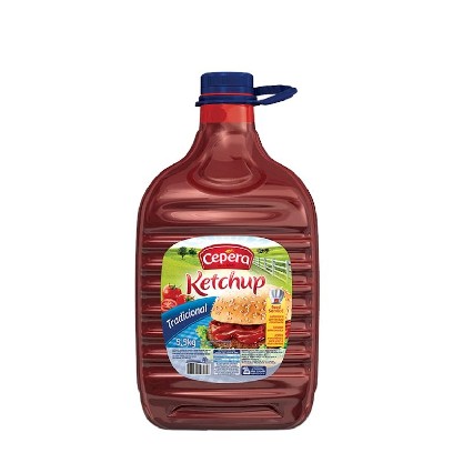 Ketchup Tradicional Cepêra Galão 5,5Kg