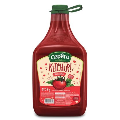 Ketchup Tradicional Cepêra Galão 3,5Kg