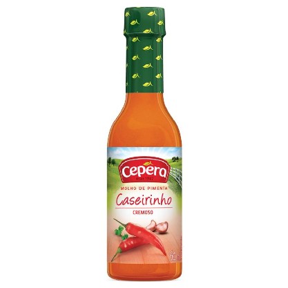 Molho De Pimenta Caseirinho Picante Cepêra Vidro 60Ml