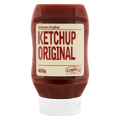 Ketchup Original Sabores Cepêra Squeeze 400G