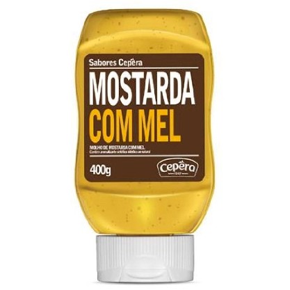 Mostarda Com Mel Sabores Cepêra Squeeze 400G