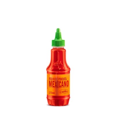 Molho De Pimenta Mexicana Sabores Cepêra Squeeze 270Ml