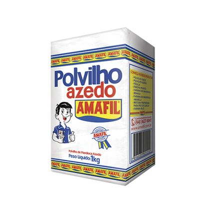 Polvilho Azedo Amafil Pacote 1Kg