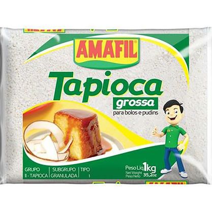 Tapioca Grossa Amafil Pacote 500G