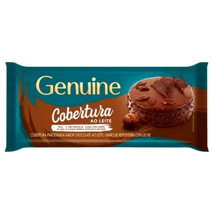 Cobertura Ao Leite Genuine Barra 1Kg