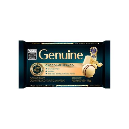 Chocolate Branco Genuine Barra 1Kg