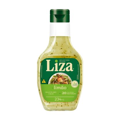 Molho Para Salada Limão E Salsa Liza Frasco 234Ml