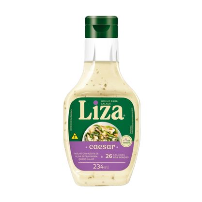 Molho Para Salada Caesar Liza Frasco 234Ml