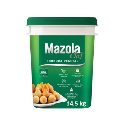 Gordura Vegetal Chef Mazola Balde 14,5Kg