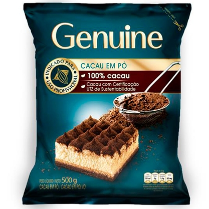 Cacau Em Pó Genuine Pacote 500G